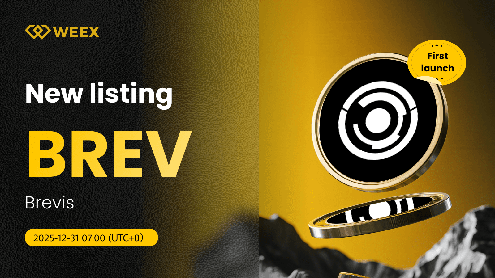BREV USDT Pair: Brevis (BREV) Coin Listed on WEEX Spot